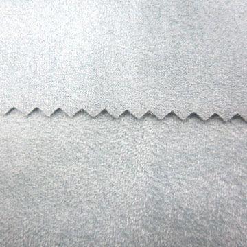 Spandex suede fabric with corduroy design, widely used in sofa and home textile
