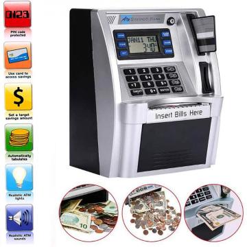 carton atm piggy key money box