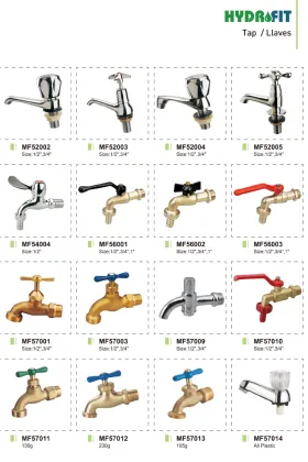 FIT bibcock catalog sanwa bibcock for south american mexico market