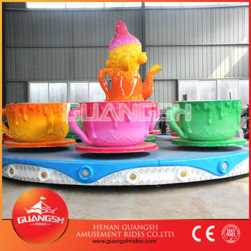 Hot selling Portable rotating coffee cups rides amusement equipment for kids and adults