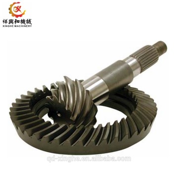 Qingdao OEM Präzisionsteile Herstellung Stahl Preis Aluminium Stirnrad Produkt Cnc-Bearbeitung