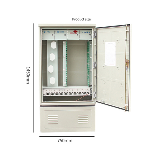 White 4-in-1 Adapter Fiber Optic Cabinet