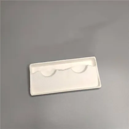 Biodegradable private label paper pulp pair packaging insert