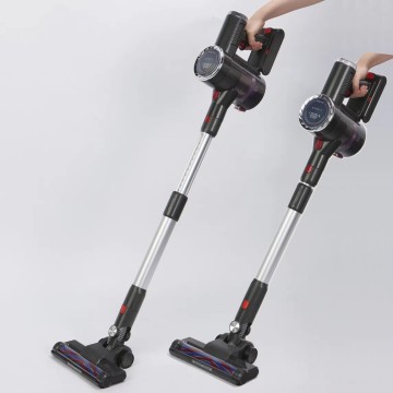 230W Power không chổi than Động cơ không dây làm sạch chân không dây với màn hình kỹ thuật số