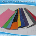 Couleur changement voiture vinyle autocollant Velvet Film Wraps voiture