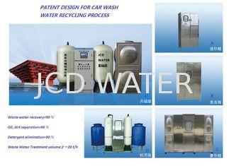 16T/H Large Automatic Water Recycling Systems For Car Wash