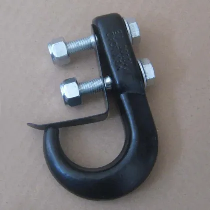 Trail Tow Hook with Latch: U.S. Type Forged Trailer Hook and Tongue Piece for Car Tow Hook