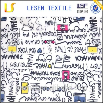 100% printed rayon fabric/chinese rayon fabric factory