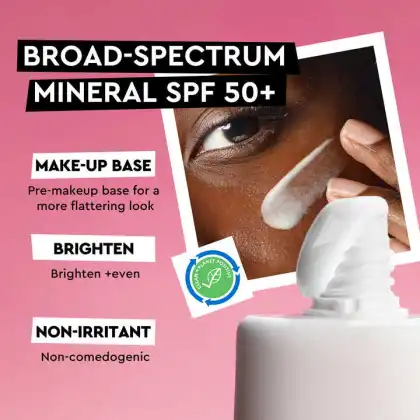 Vegan OEM Premium SPF 50 Korean Tinted Sunscreen for Black Skin