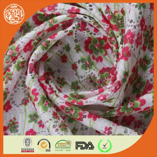 2014 new chantilly lace fabric high quality