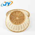 Oval poly snacks storage basket for supermarket