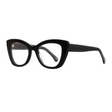 Fashion Women Cat Eye Acetate Optical Frame Glasses