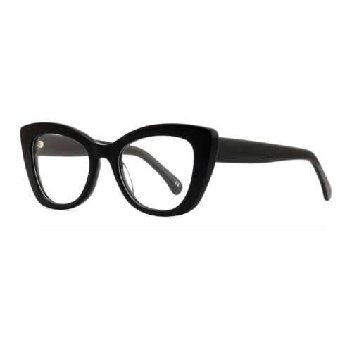 Fashion Women Cat Eye Acétate Lunes de cadre optique