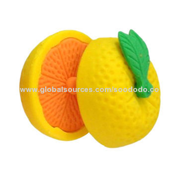 3D fruit eraser, OEM and ODM orders are welcome