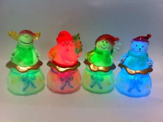 Mini Christmas table lamp Santa Snowman and reindeer lamp