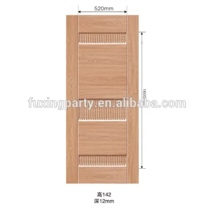 wood pattern steel security door