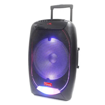 Portable Fidek Speaker Professional Bass Portable Wireless Speaker with Trolley