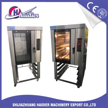 Bakery Equipment for Baking Foods 10 Trays Gas Convection Oven
