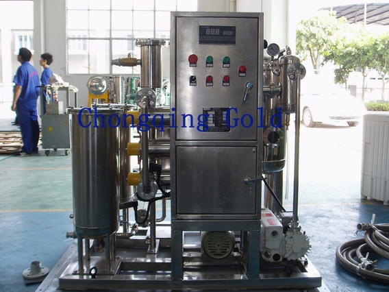 Stainless Steel Oil Filtration Plant for Fire-Resistant Oil