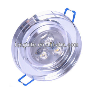 different color shopping mall decoration round crystal ceiling light