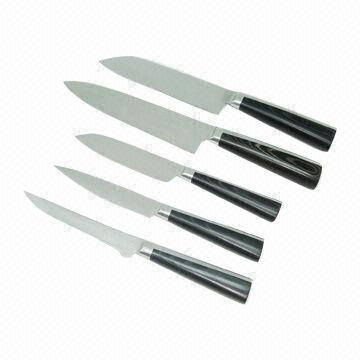Damascus Knife Set, OEM Orders Welcomed