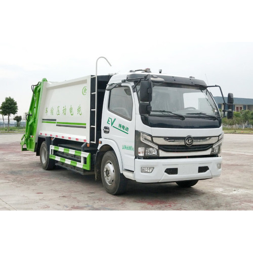 8 tons Compressed electric garbage truck