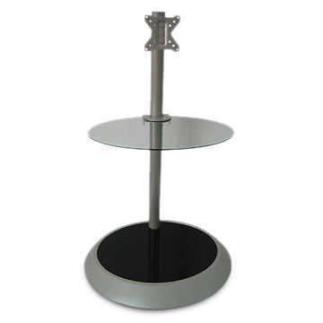 LCD TV Stand with Plasma Bracket and 35kg Maximum Supports Load