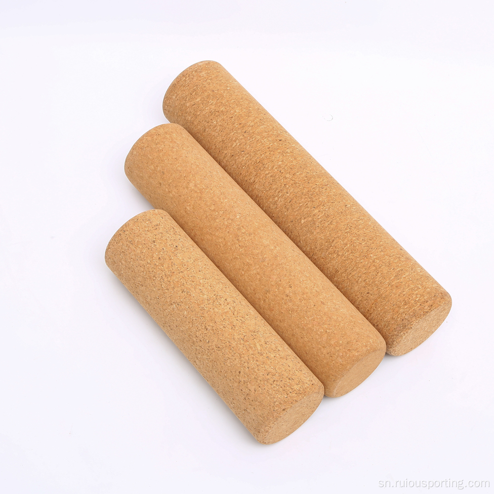 OEM High Quality Cork Yoga Roller Muscle Roller