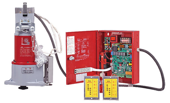 fire rated roller shutter door control panel