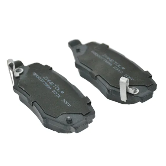 ZANETOL Rear Brake Pad for Jeep Wrangler JK 3.6L 2007-2016 Liberty 3.7L Nitro