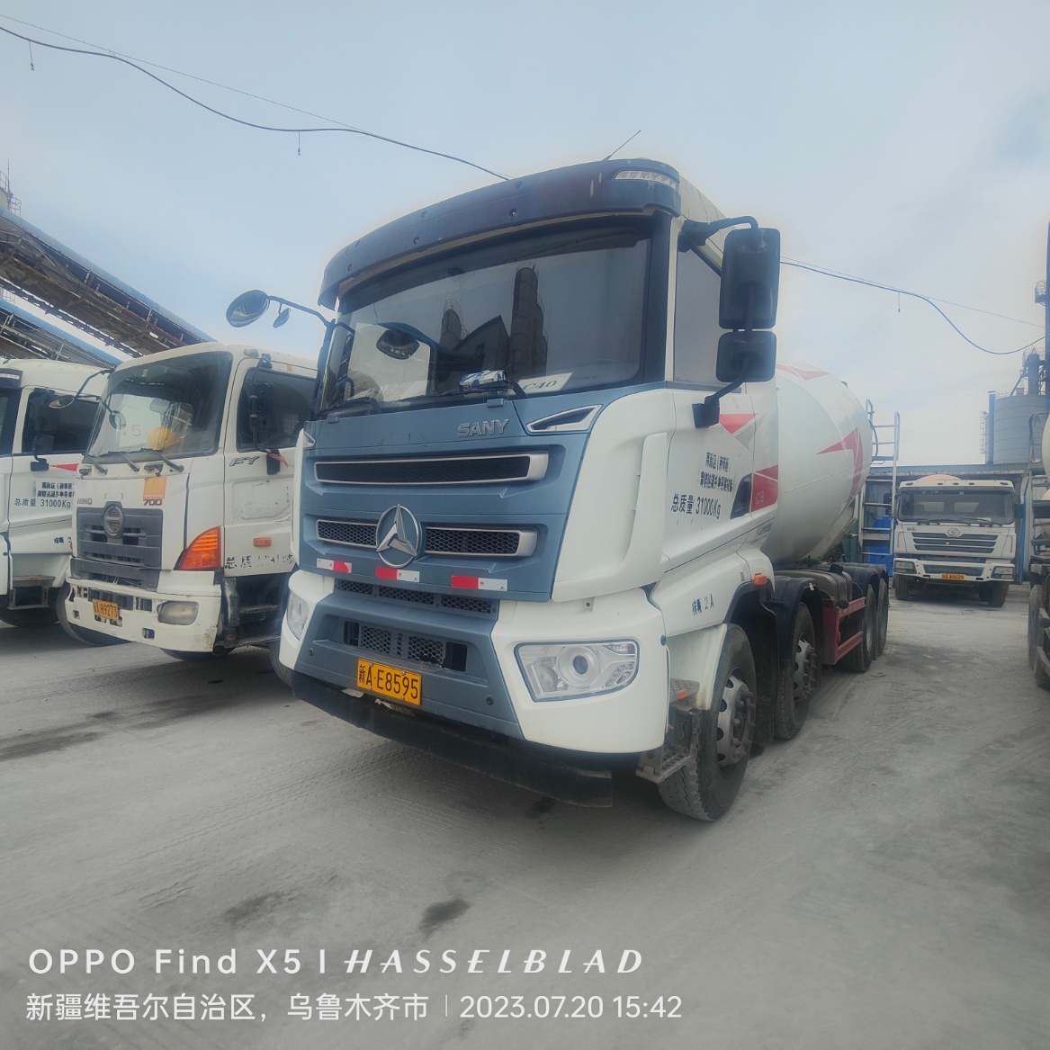 SANY 12 cubic meter Concrete Mixer Truck