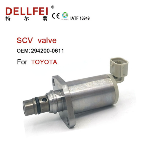 Válvula de controle de sucção Válvulas SCV 294200-0611 para Toyota