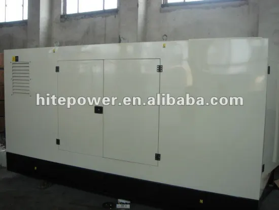 Low noise level soundproof diesel generator