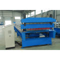 Roofing glazed tile cold roll forming machine