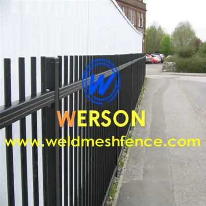 Blunt Top Security Fencing
