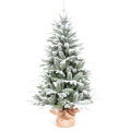 Árbol preiluminado blanco Micro Dot de 7.5 pies