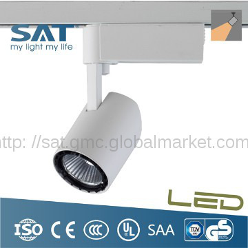 Compact mini design 12w led track lighting fixture 2 wire