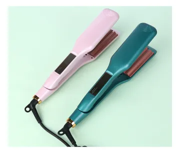 Temperature Display Splint Negative Ion Curling Iron