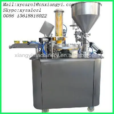 XBG50 shanghai camel milk cups filling and sealing machine