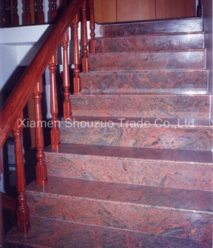 Red Stone China Granite Steps and Stairs
