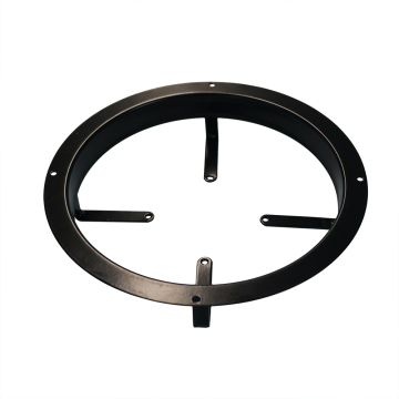 Customized 200mm Black Flange with Logo - High Quality Integral Flange Binding