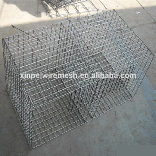 Galvanized zinc Mink cage with wooden box (Manufacture in China)