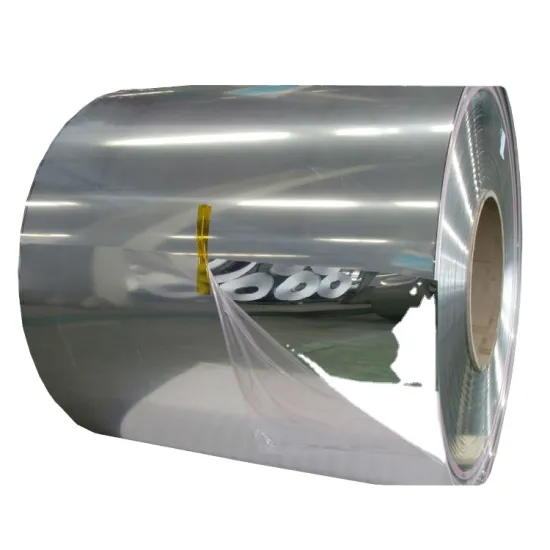 China Blue Film Cladding Polished Aluminum Mirror Sheet 3xxx 1xxx