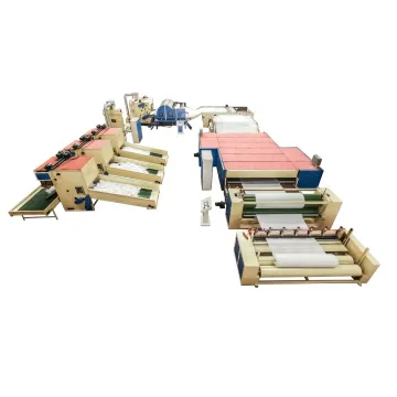 Non Woven PET/PP/Recycle Polyester Fiber Production Line for Filter Wadding, Quilt Interlining, and Mattress Wadding