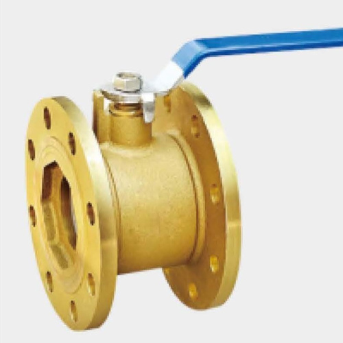 Brass flange ball valve