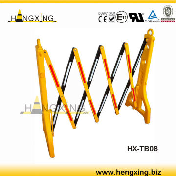 Hx-Tb08 Road Barrier Retractable Road Barrier Plastic Fence