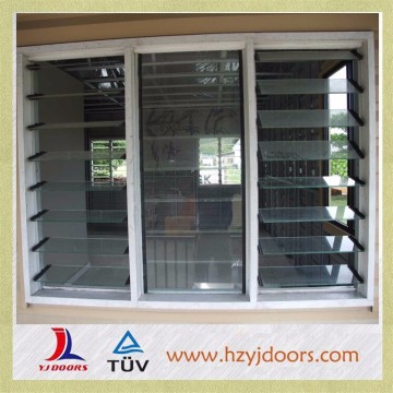 blind inside double glass window blind for living room