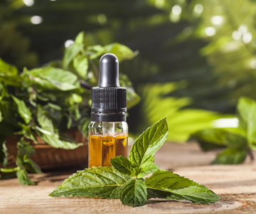 Huile essentielle de menthe poivrée bonne pour les cheveux