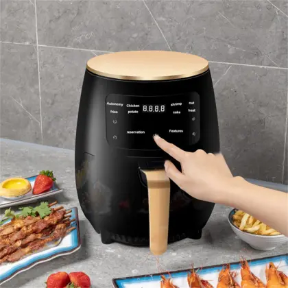 Black Electric Deep Air fryer Oven
