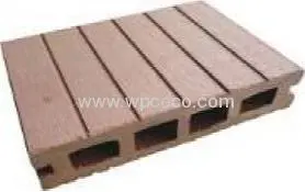 Wood-plastic Composite Flooring Outdoor Wpc Hollow Decking 
